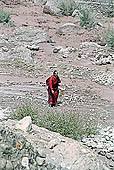 Ladakh - wandering monk 